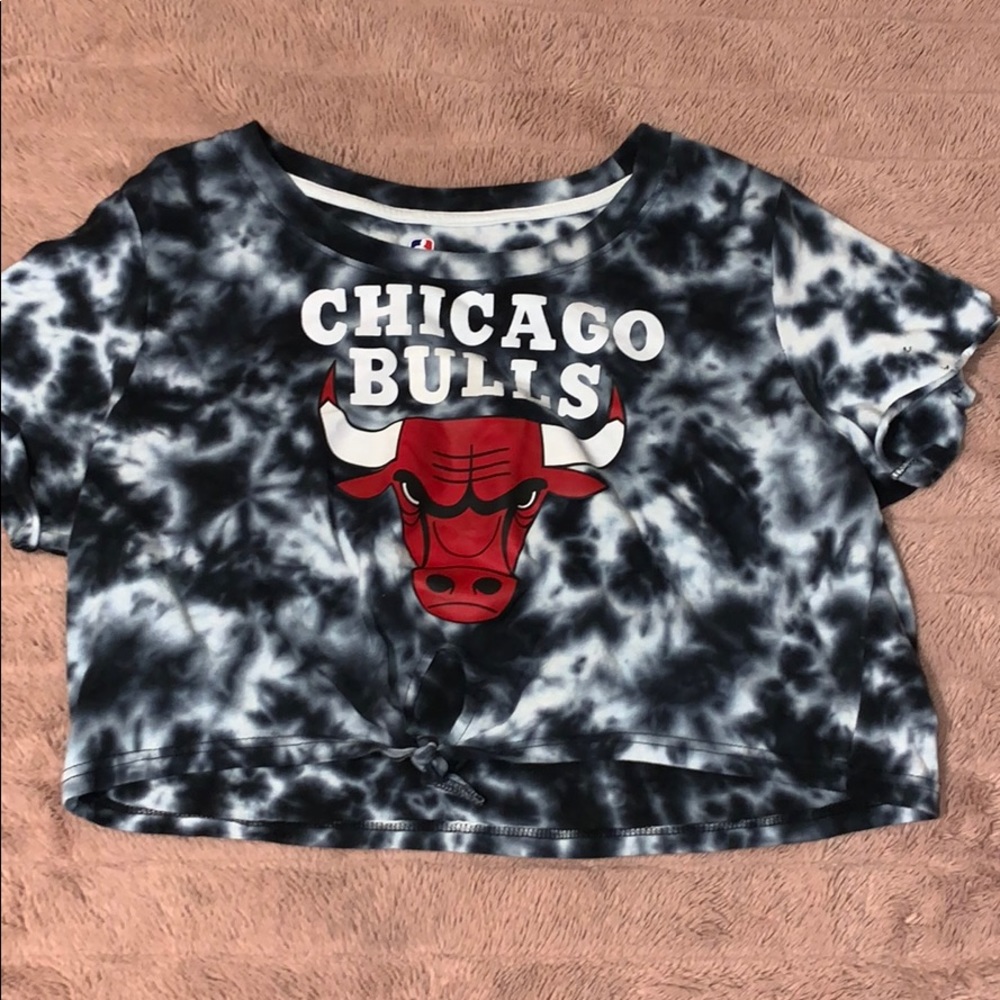 chicago bulls crop top